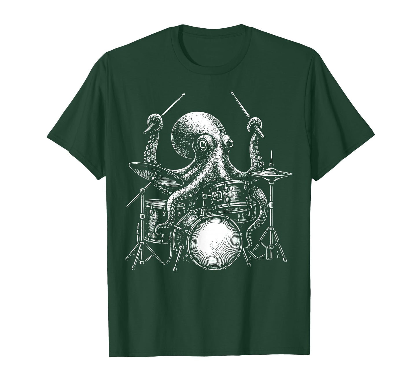 Octopus Drummer T-Shirt