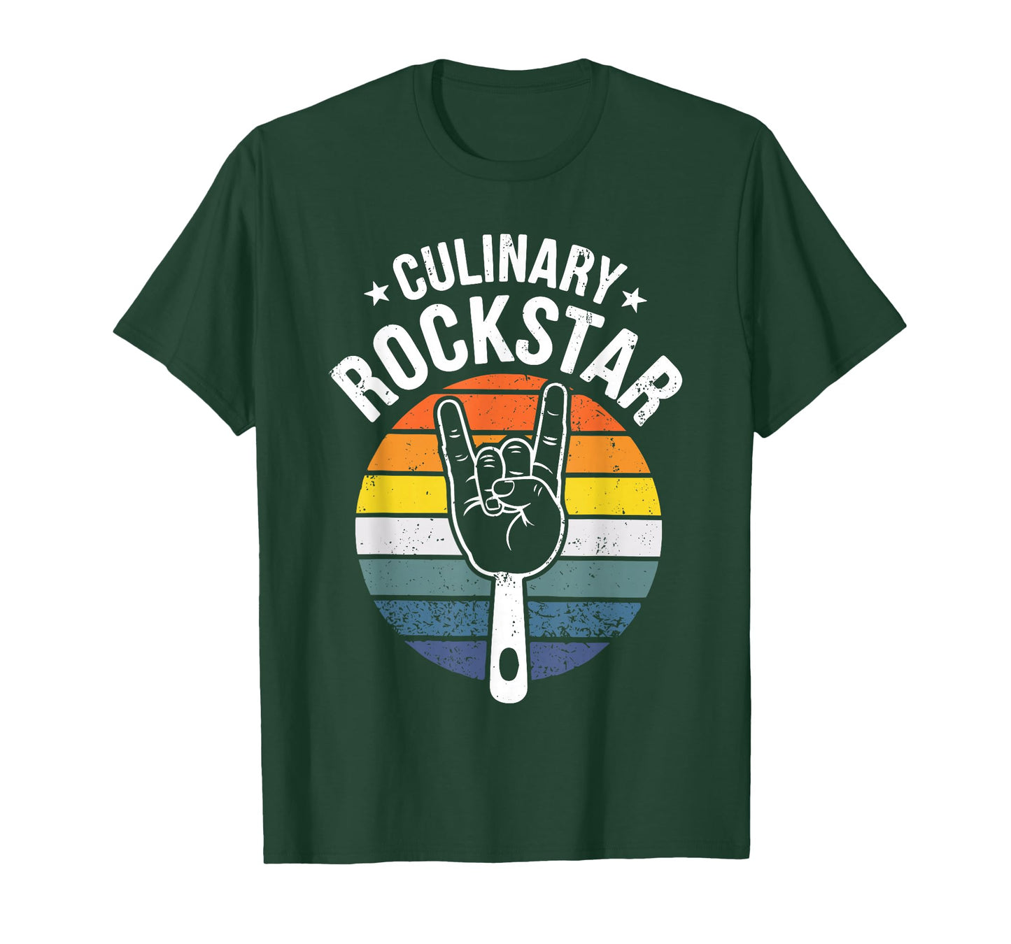 Culinary Rockstar Shirt Men Women Culinary Chef Cooking T-Shirt