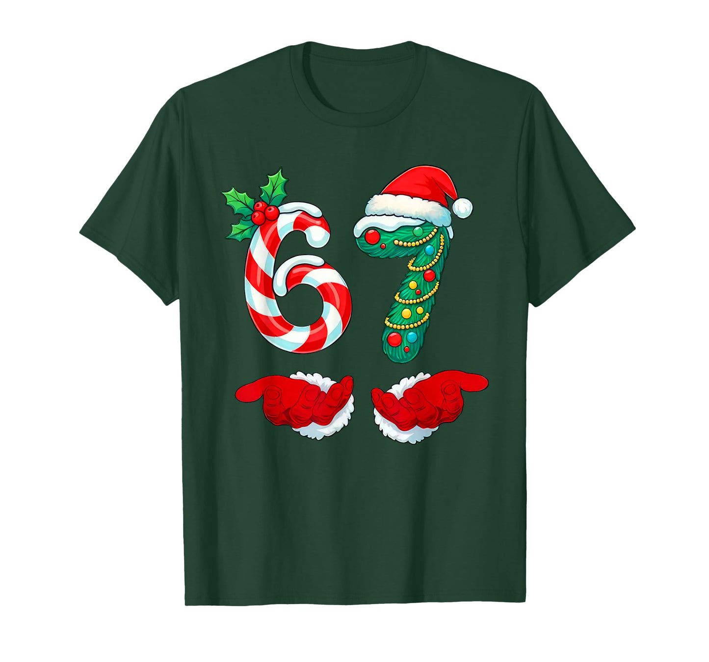 67 Meme Six Seven for Kids Women Men Boys Girls Christmas T-Shirt