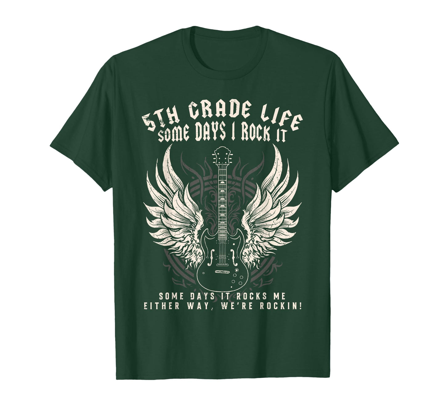 5th Grade Teacher Some Days I Rock It Middle School Teacher T-Shirt