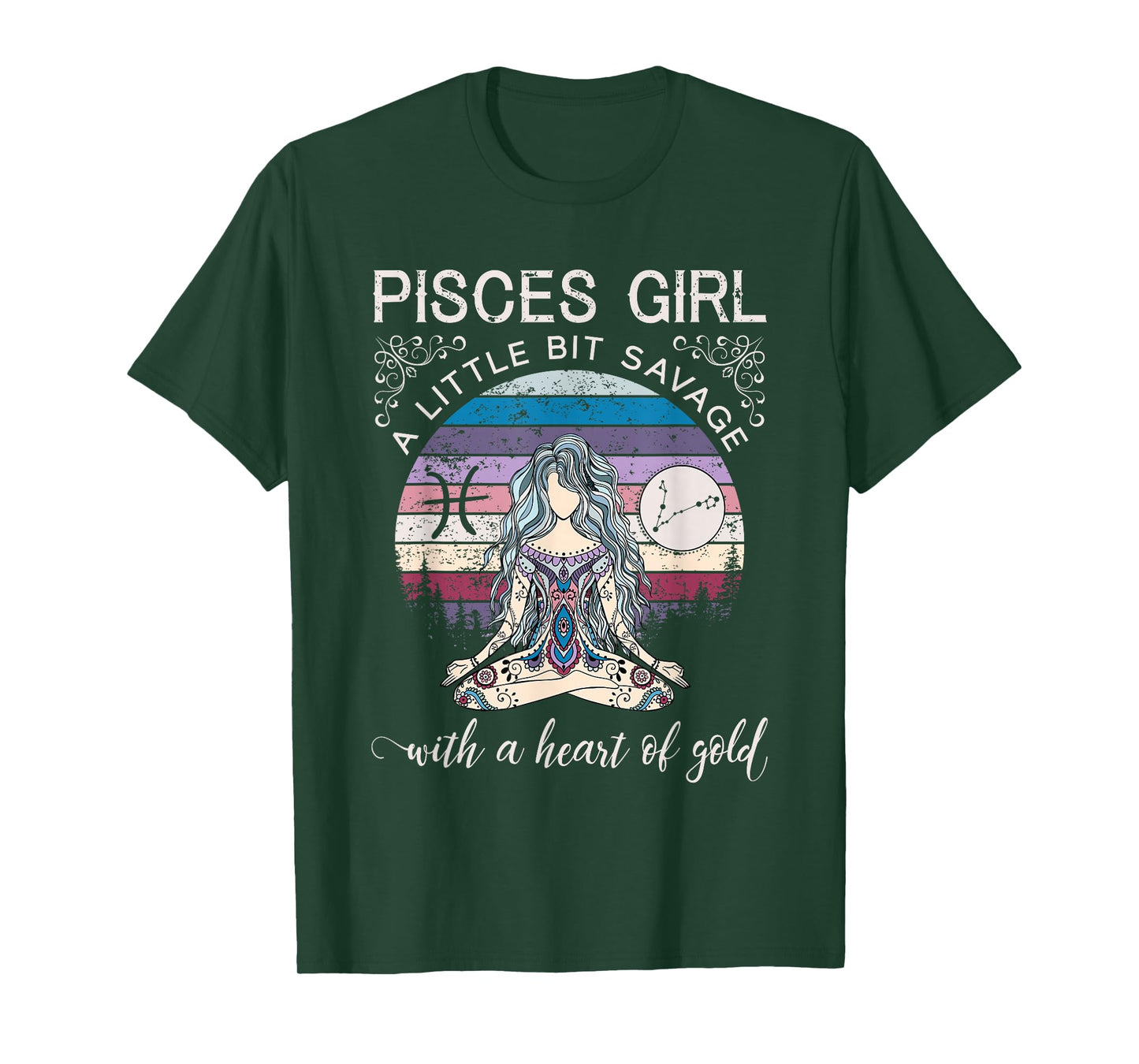 Pisces Girl Birthday Shirt for Women - March Gift T-Shirt
