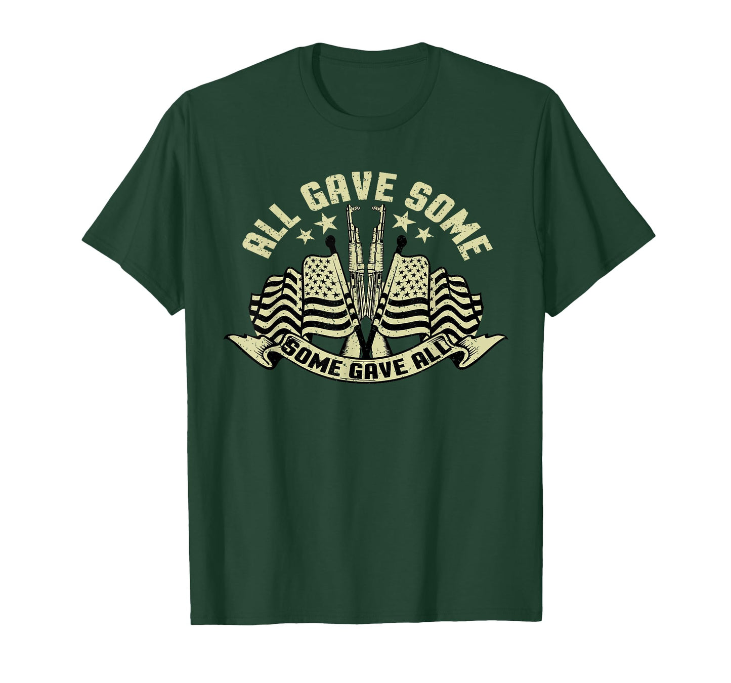 Army Proud Veteran Camouflage United States Soldier US Flag T-Shirt