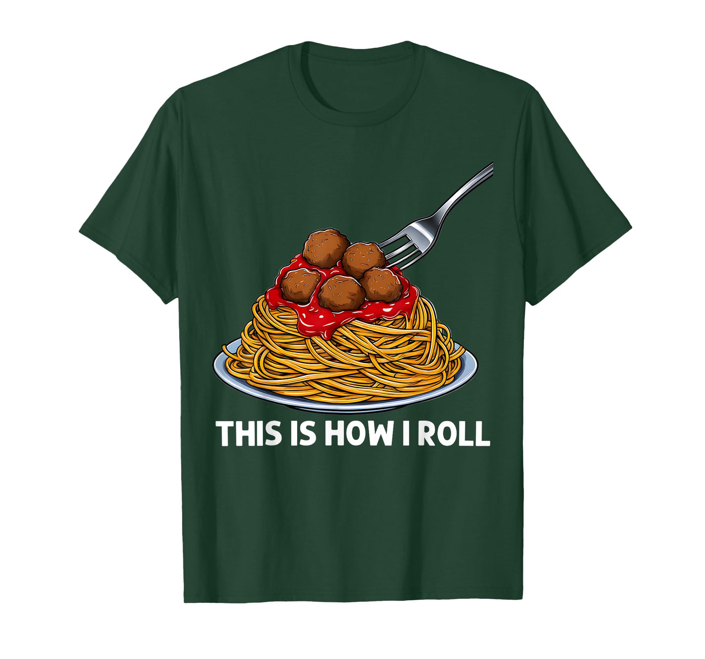 Cute Spaghetti Art For Men Women Kids Pasta Spaghetti Lover T-Shirt