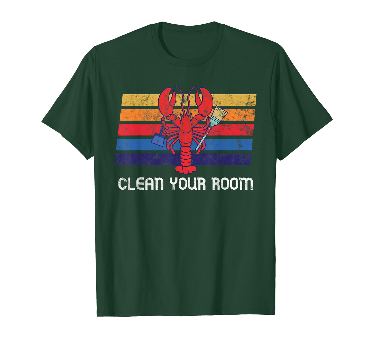 Clean your Room Retro 12 Rules SJW Intellectual Dark Web T-Shirt