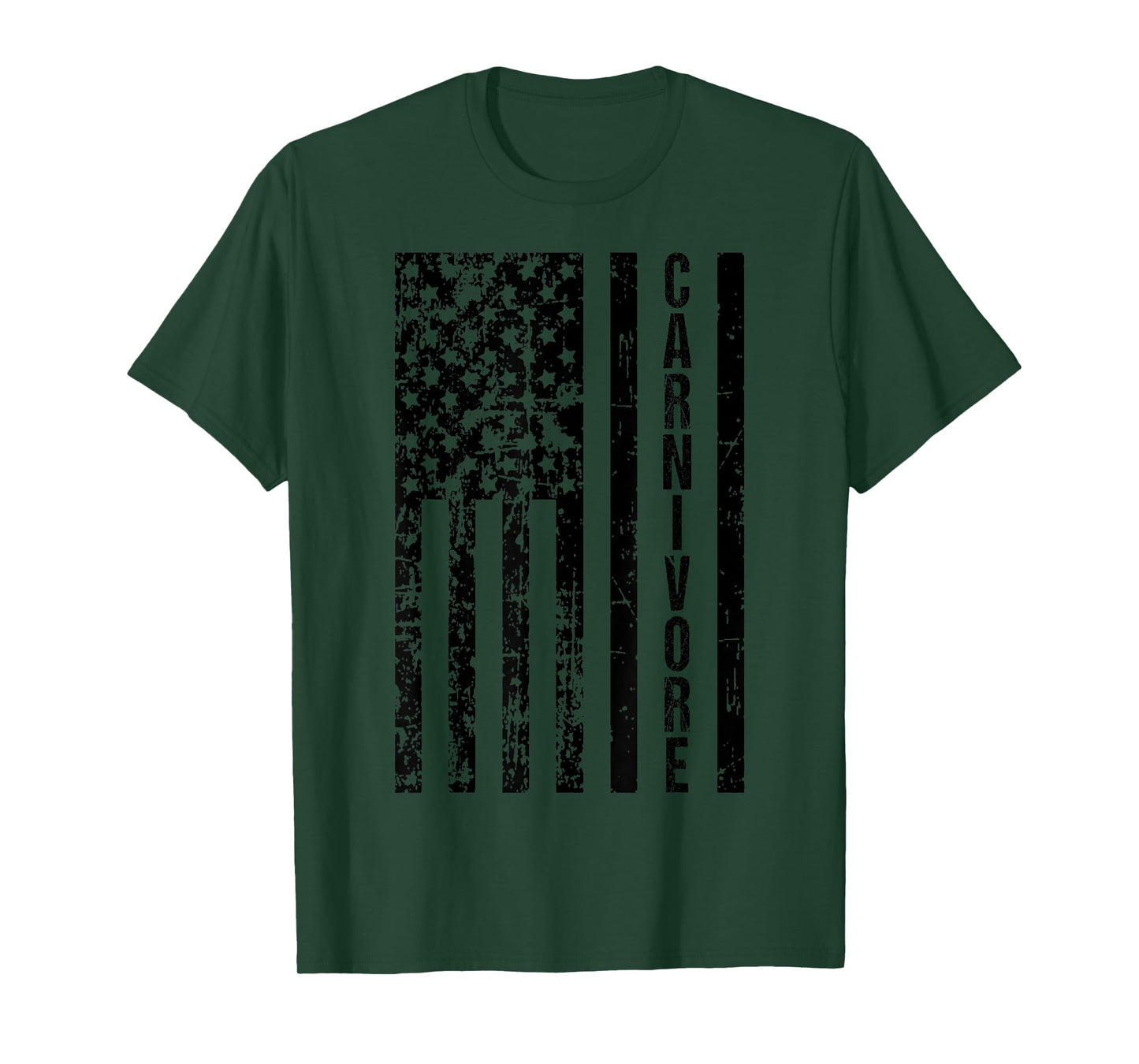 American Flag Carnivore Meat Eater T-Shirt