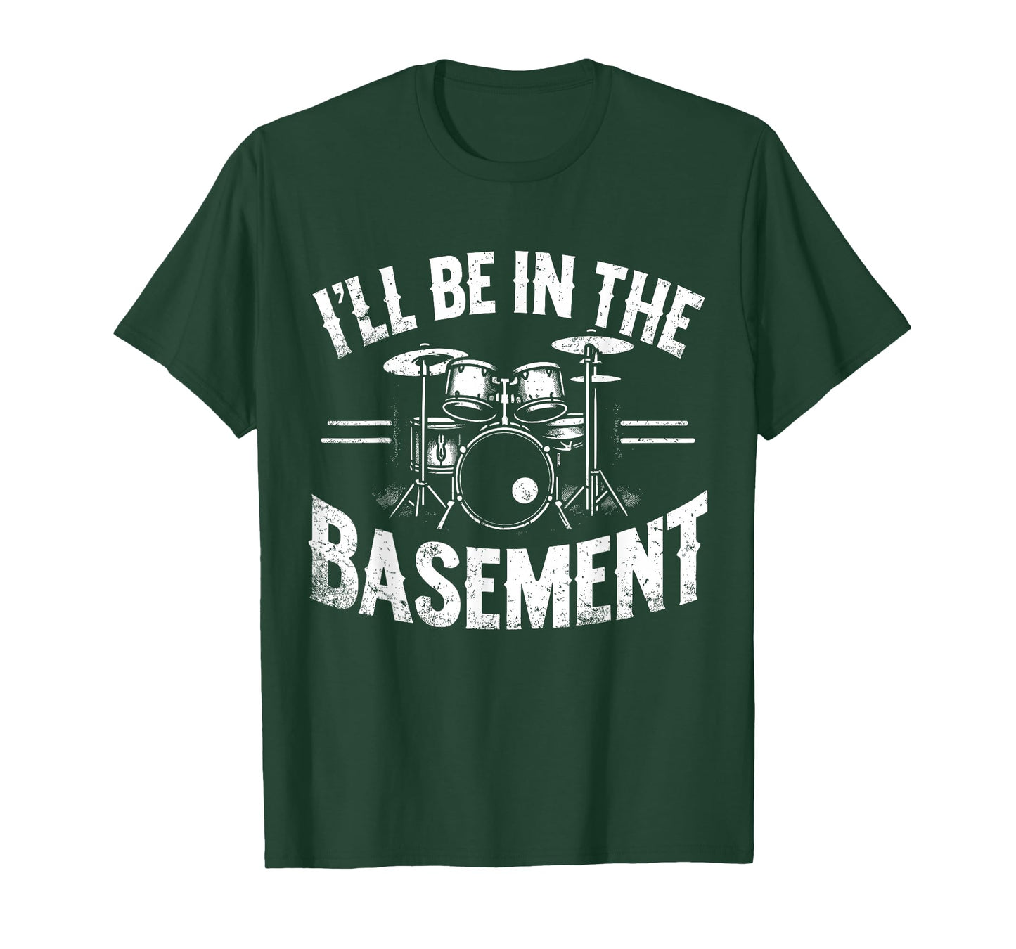 Funny Drummer Drum Set Drumming Lovers T-Shirt