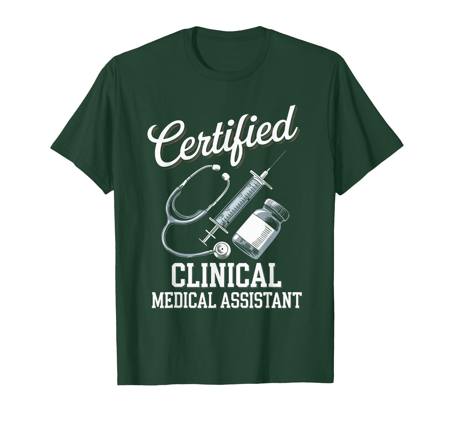 Certified Clinical Medical Assistant For Nurses Job T-Shirt