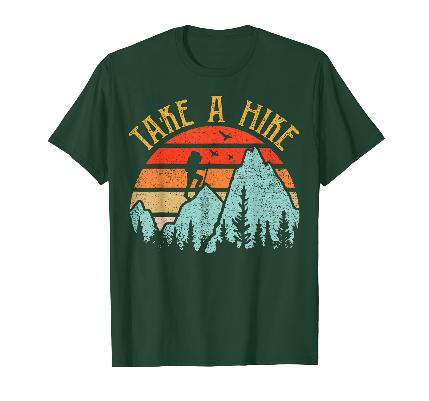 Take A Hike T Shirt Men Women Funny Hiking Hiker Gift Camper T-Shirt