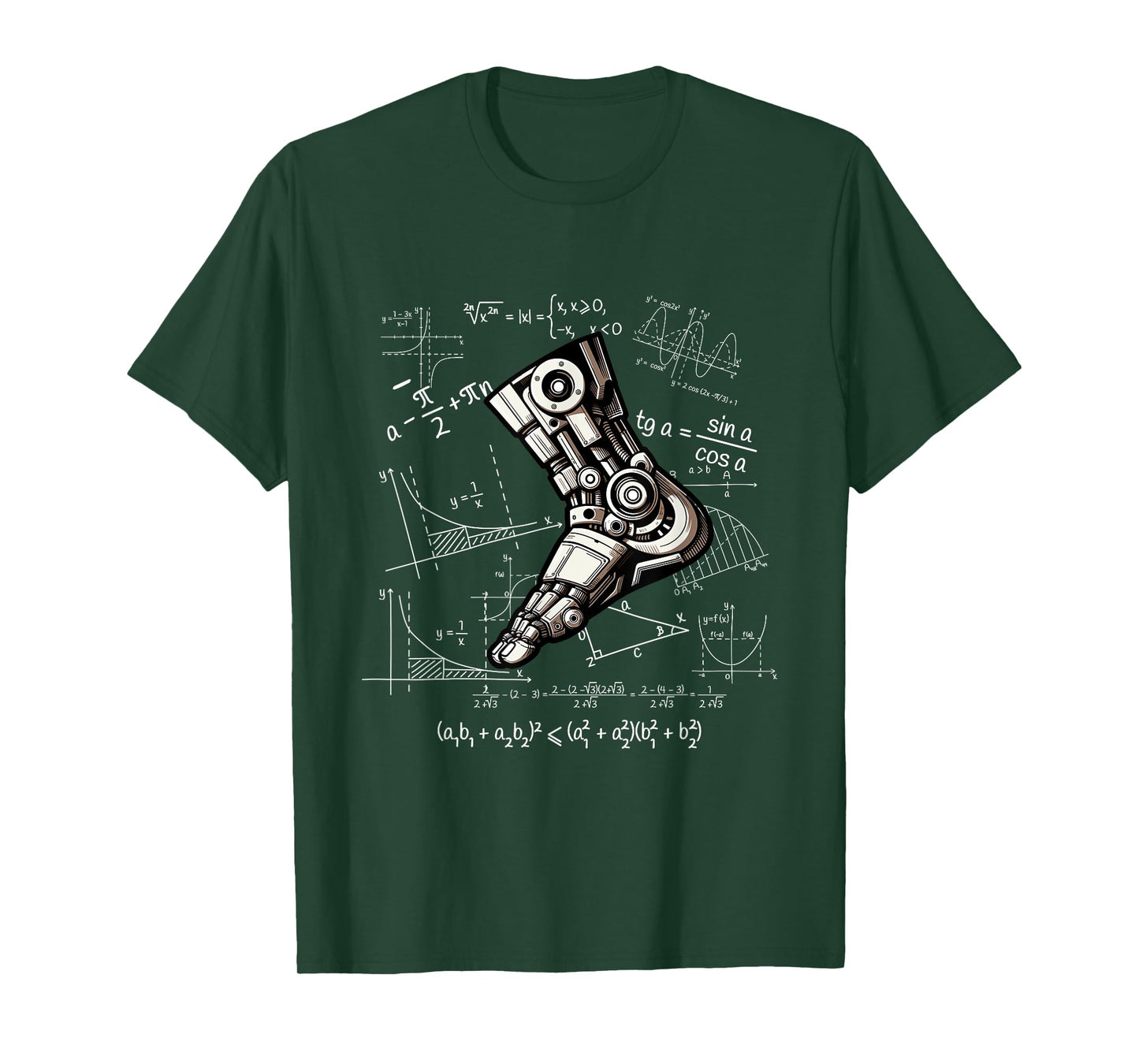 AI Robotics Engineer Techie T-Shirt, Small, Black