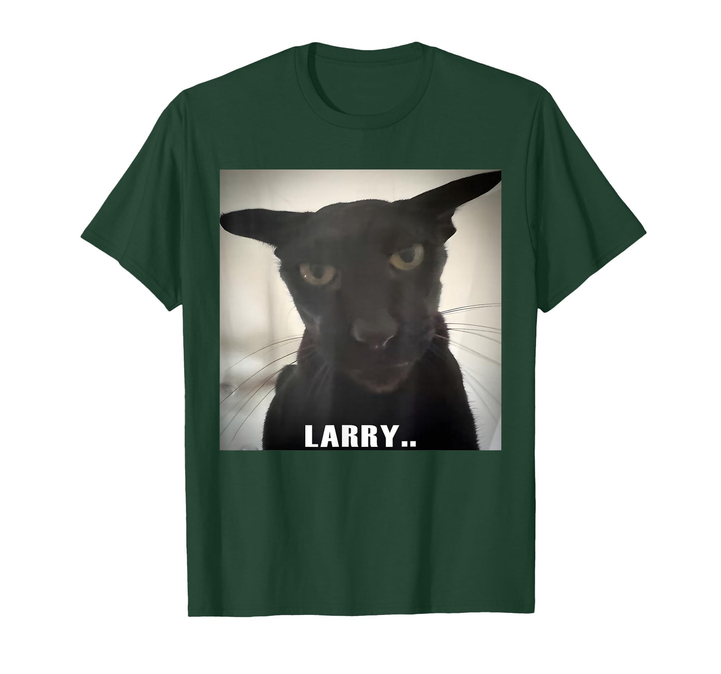Evil Larry Meme Larry Cat Meme Cursed Memes Brainrot Memes T-Shirt