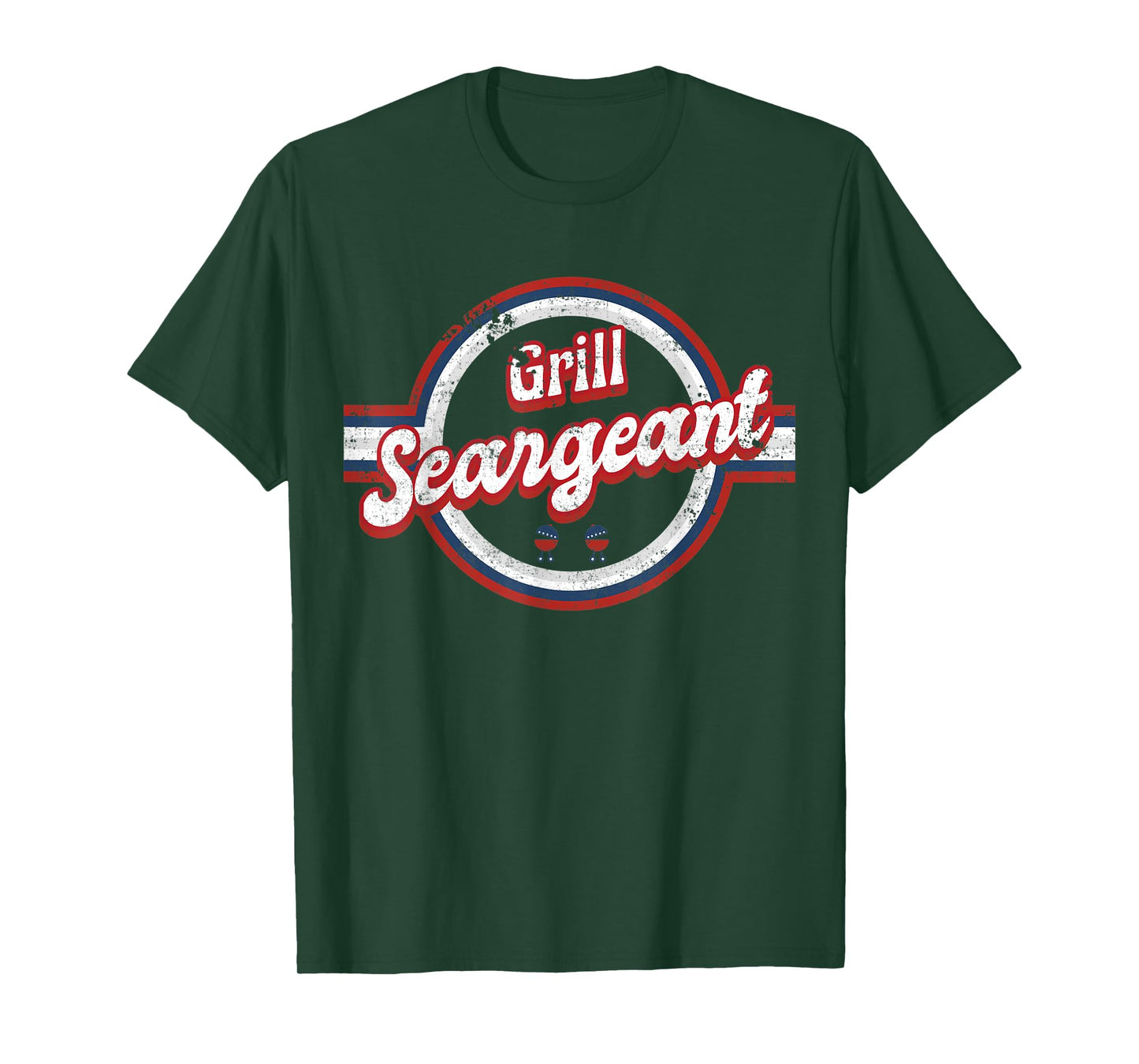 4th of July American Patriotic Grill Seargeant Memorial Day T-Shirt