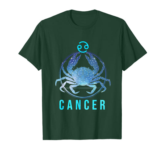 Cancer Zodiac Sign Astrology Birthday Horoscope Lover T-Shirt