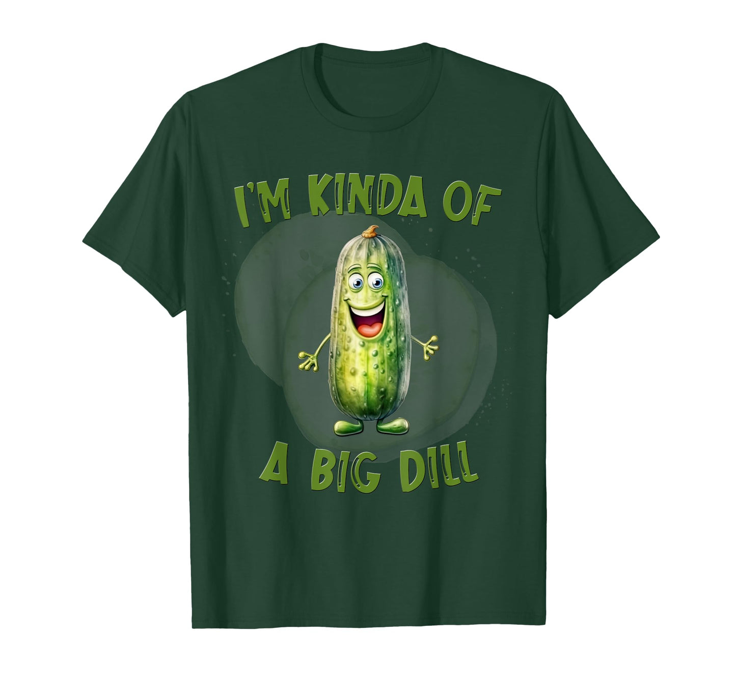 I'm Kind of a Big Dill Pickle Lover Funny Vegan Joke Canning T-Shirt