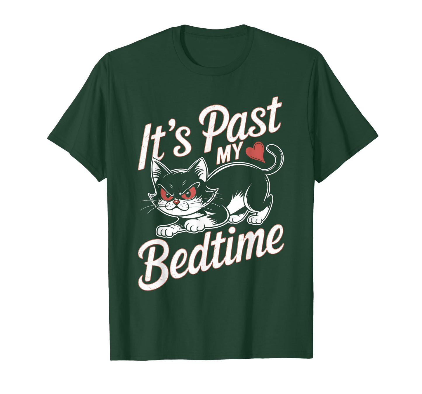 Funny Cat Meme It's Past My Bedtime T-Shirt