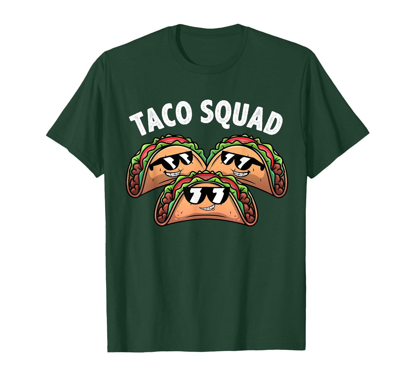 Cool Taco Design For Men Women Kids Taco Mexican Dish Lovers T-Shirt
