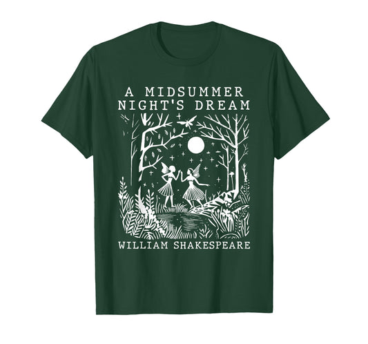 A Midsummer Night's Dream Shakespeare Theater Poetry Drama T-Shirt
