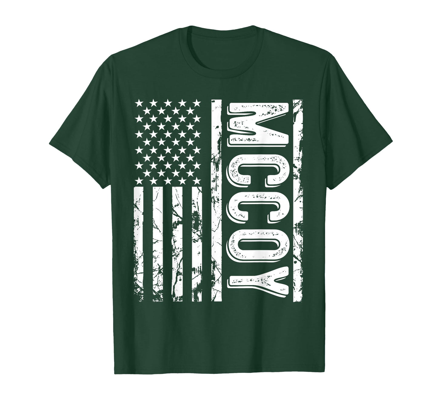 McCoy Last Name Funny Surname Team McCoy Family Reunion T-Shirt