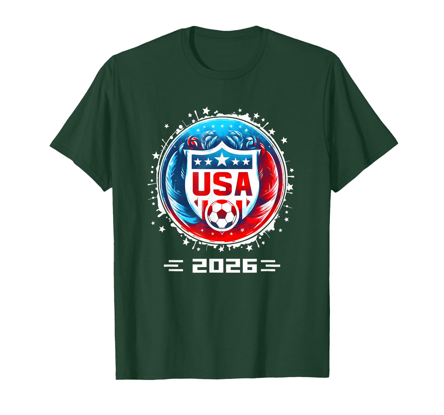 USA Player 2026 Team Boys Kids Men Youth Teen USA 2026 T-Shirt