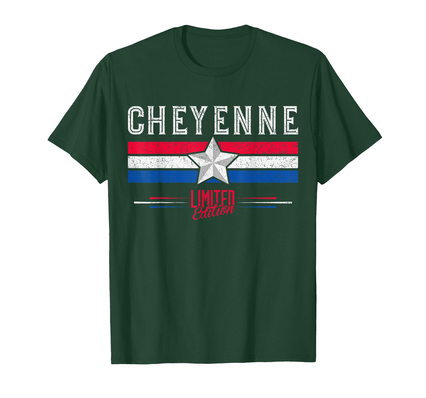 Cheyenne T-Shirt Retro Vintage Shirt Gift Women Men Kids T-Shirt