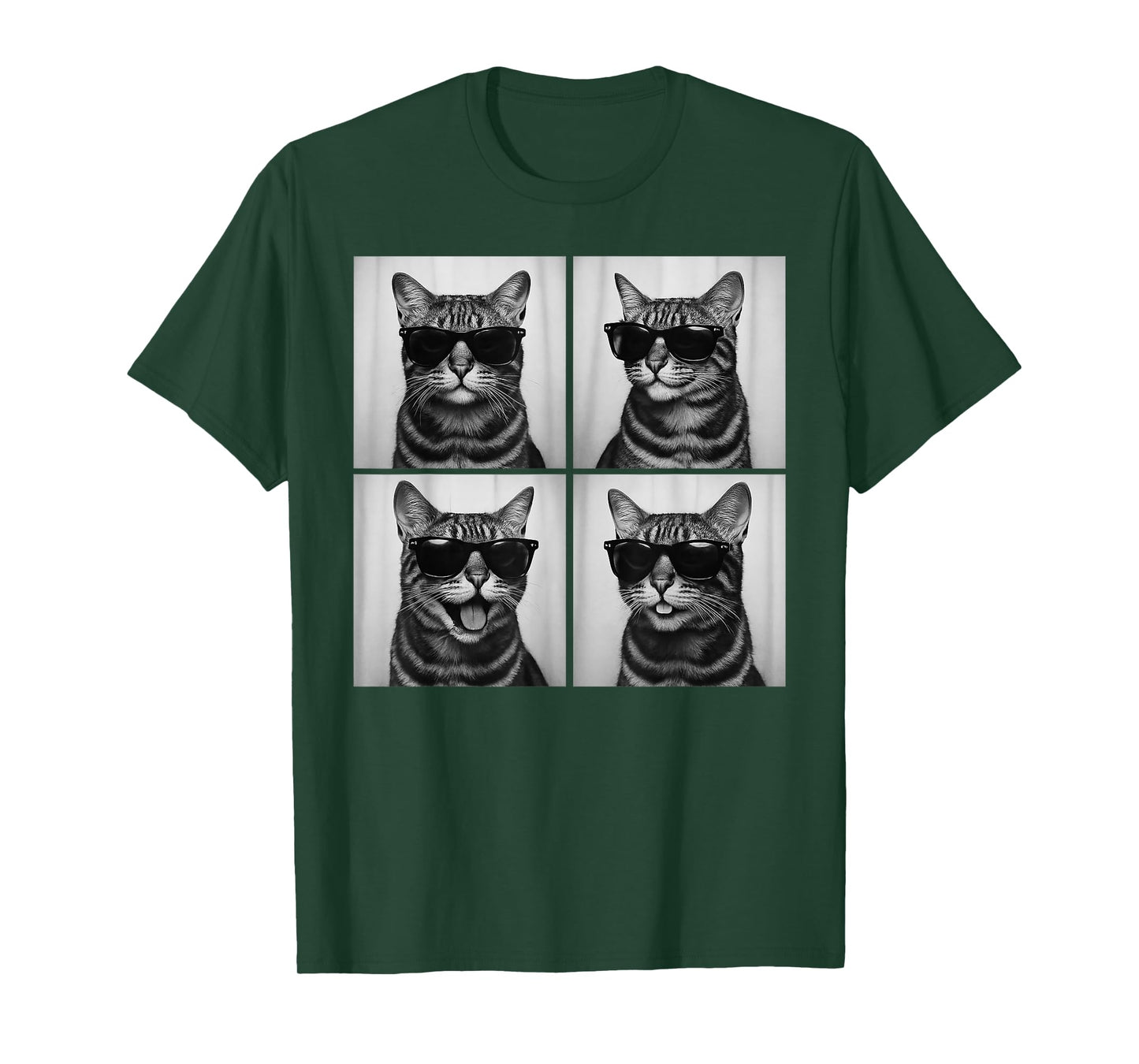 Funny Bengal Cat Lover Cute Photo Booth T-Shirt