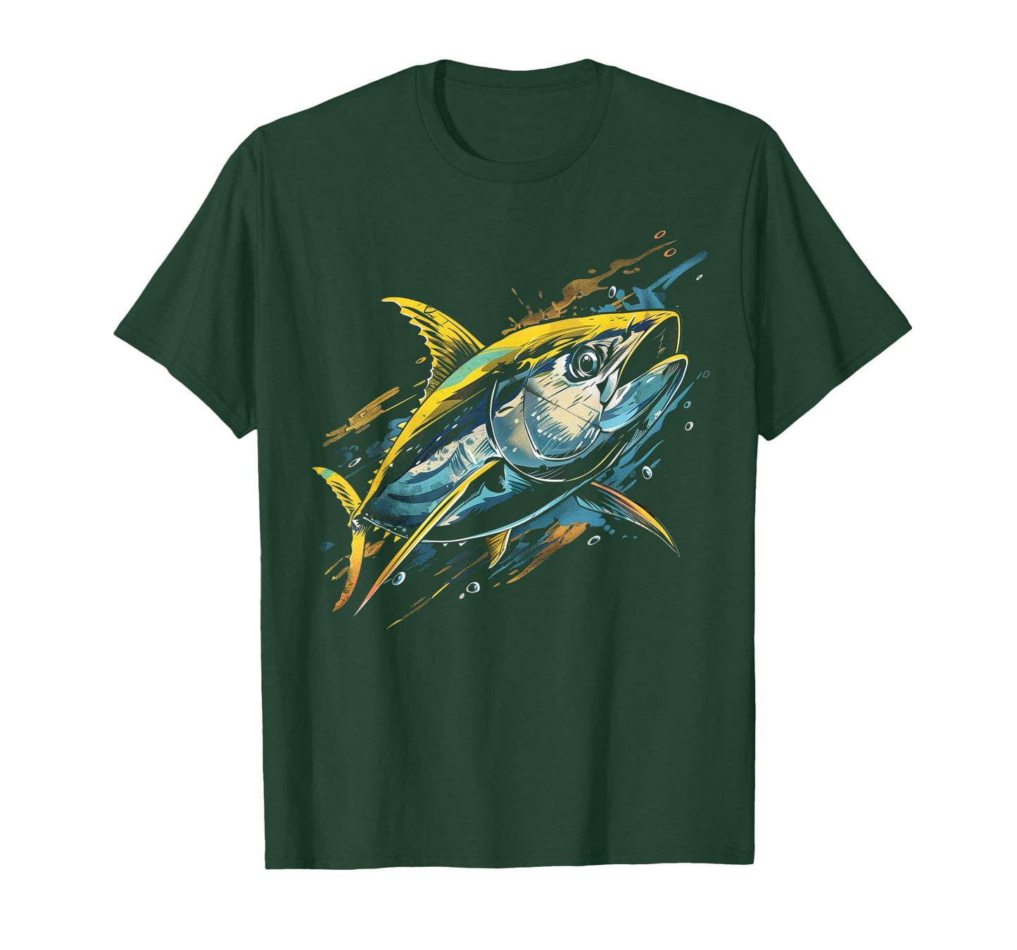 Yellowfin Tuna Fishing Big Game Fisherman T-Shirt