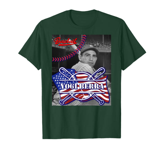 Yogi Berra_002_Back Printed T-Shirt