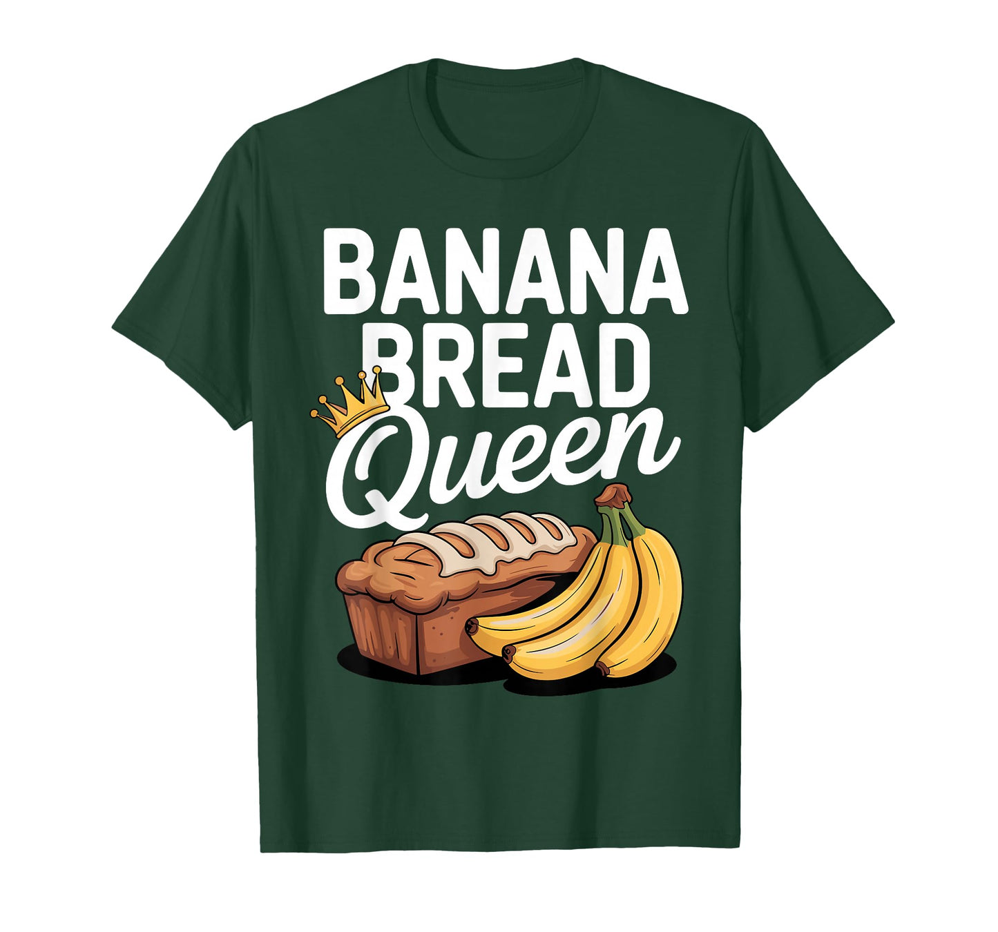 Cool Banana Bread Art for Women Girls Banana Bread Lover T-Shirt