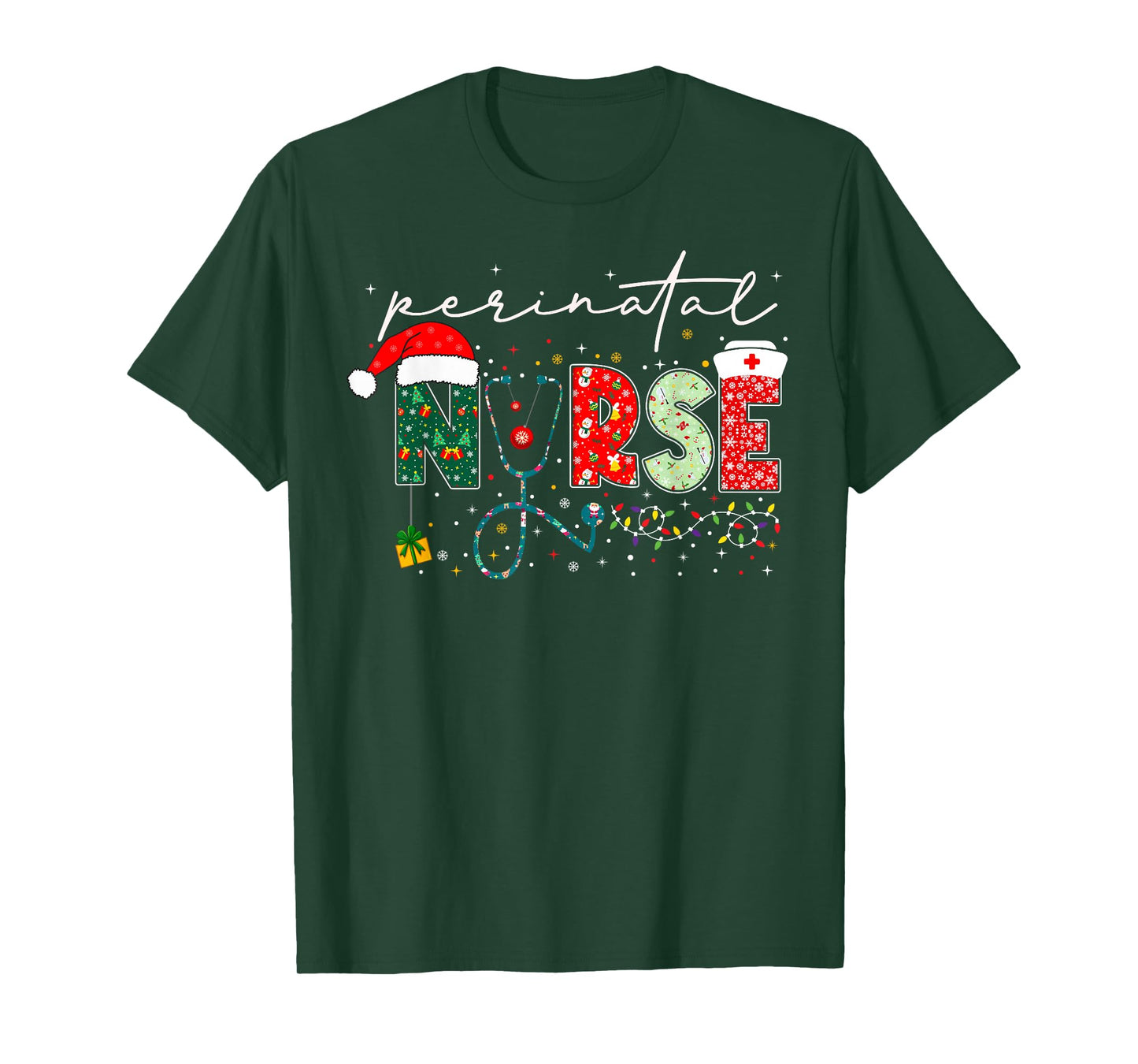 Christmas Perinatal Nurse Gifts For Nursing Student T-Shirt