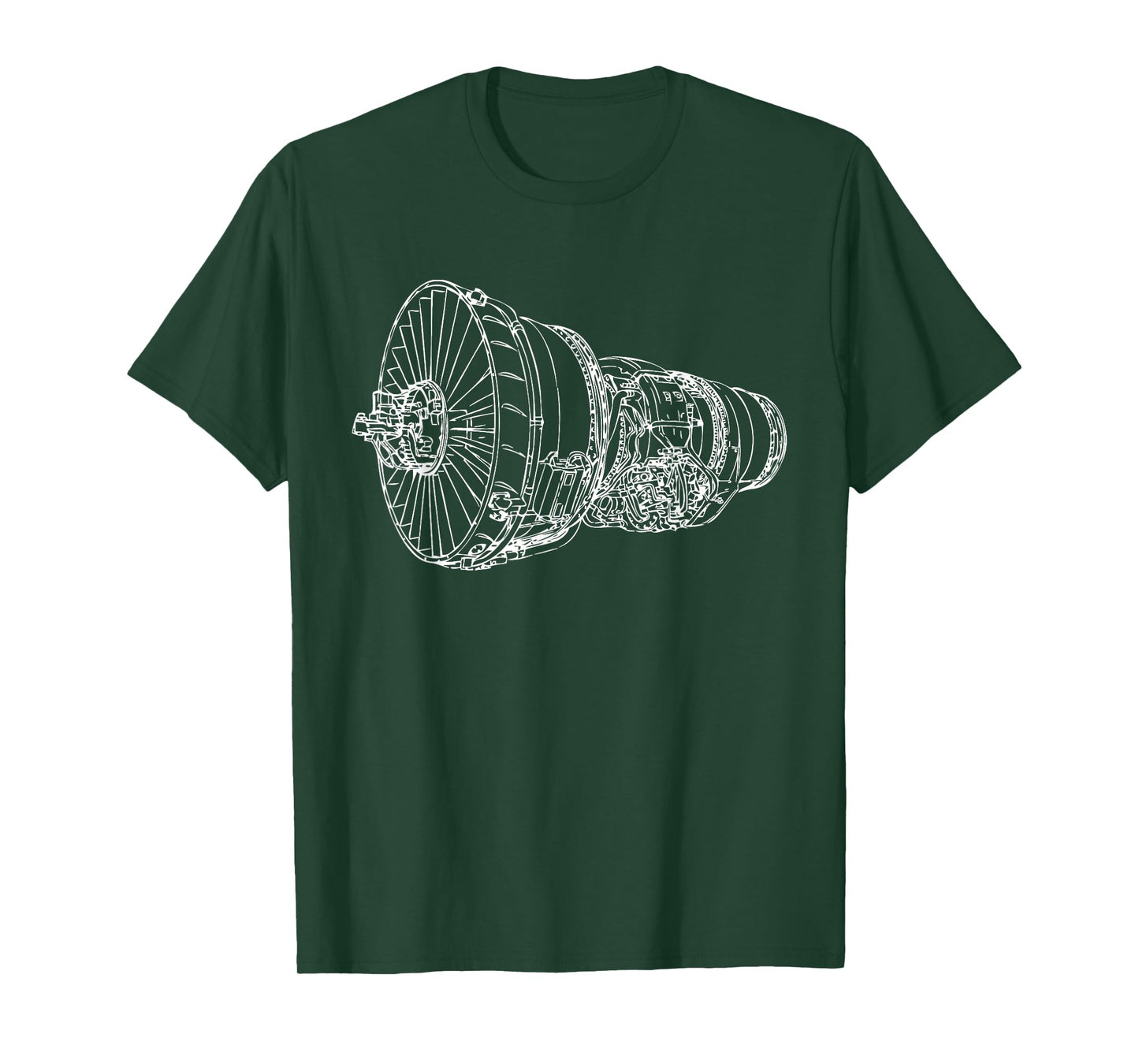 Aircraft Jet Engine Airplane t-shirt T-Shirt