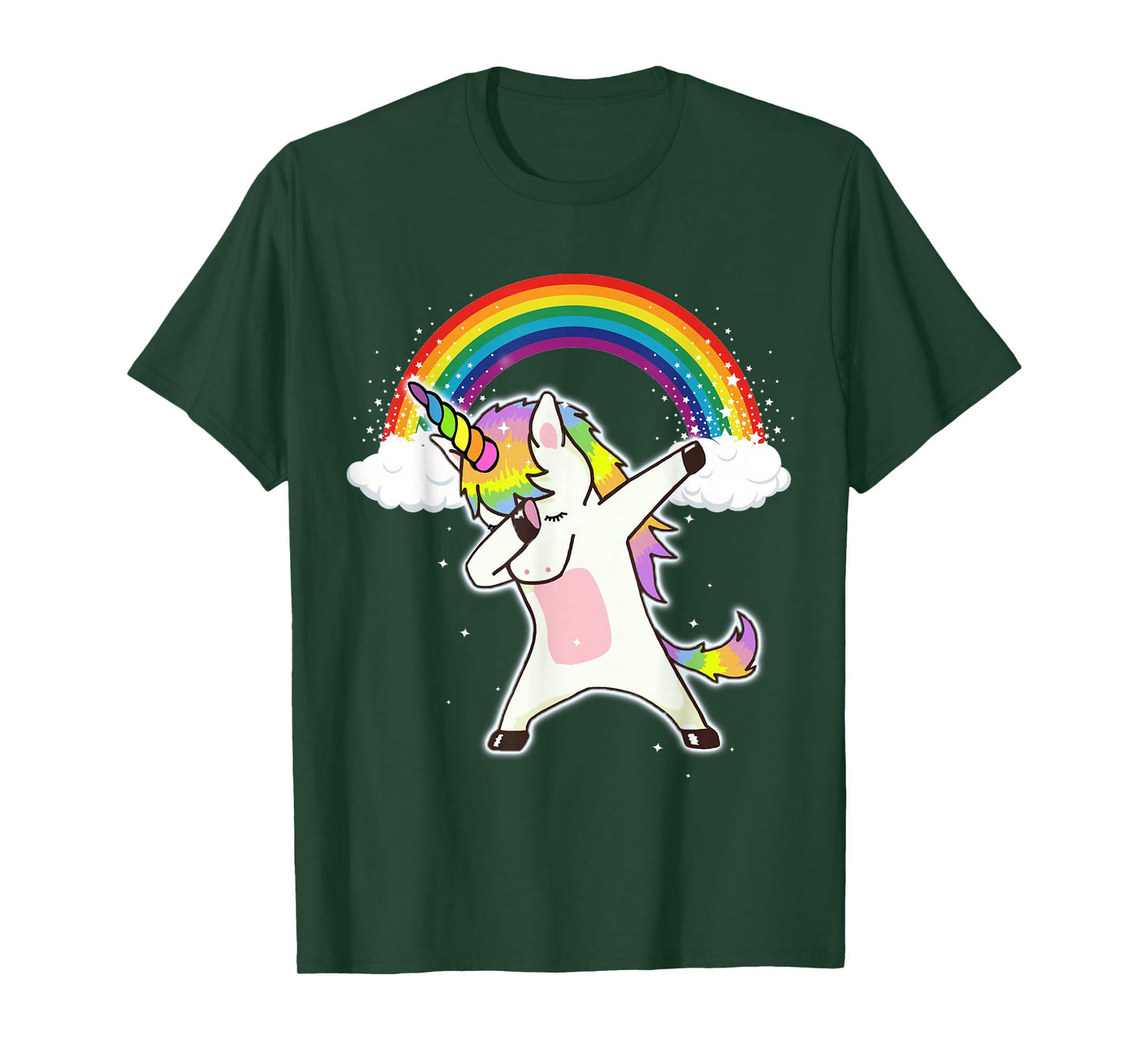 Dabbing Unicorn Shirt Cute Dab Dance Unicorn T-Shirt
