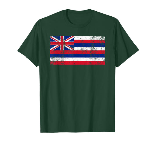 State of Hawaii Flag Hawaiian Flag Island Shirt Hawaii Love T-Shirt