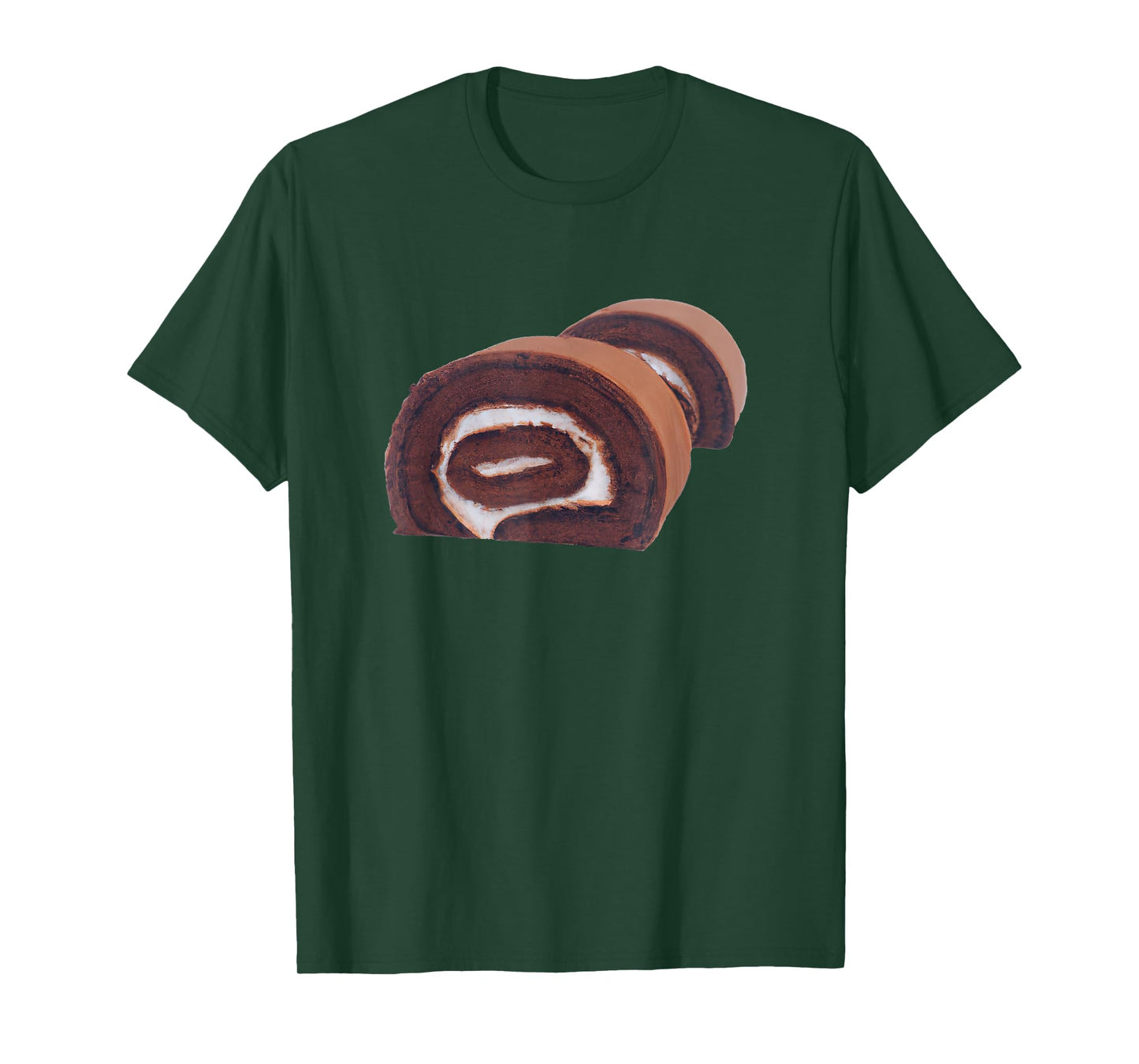 Chocolate Swiss Roll Cake T-Shirt