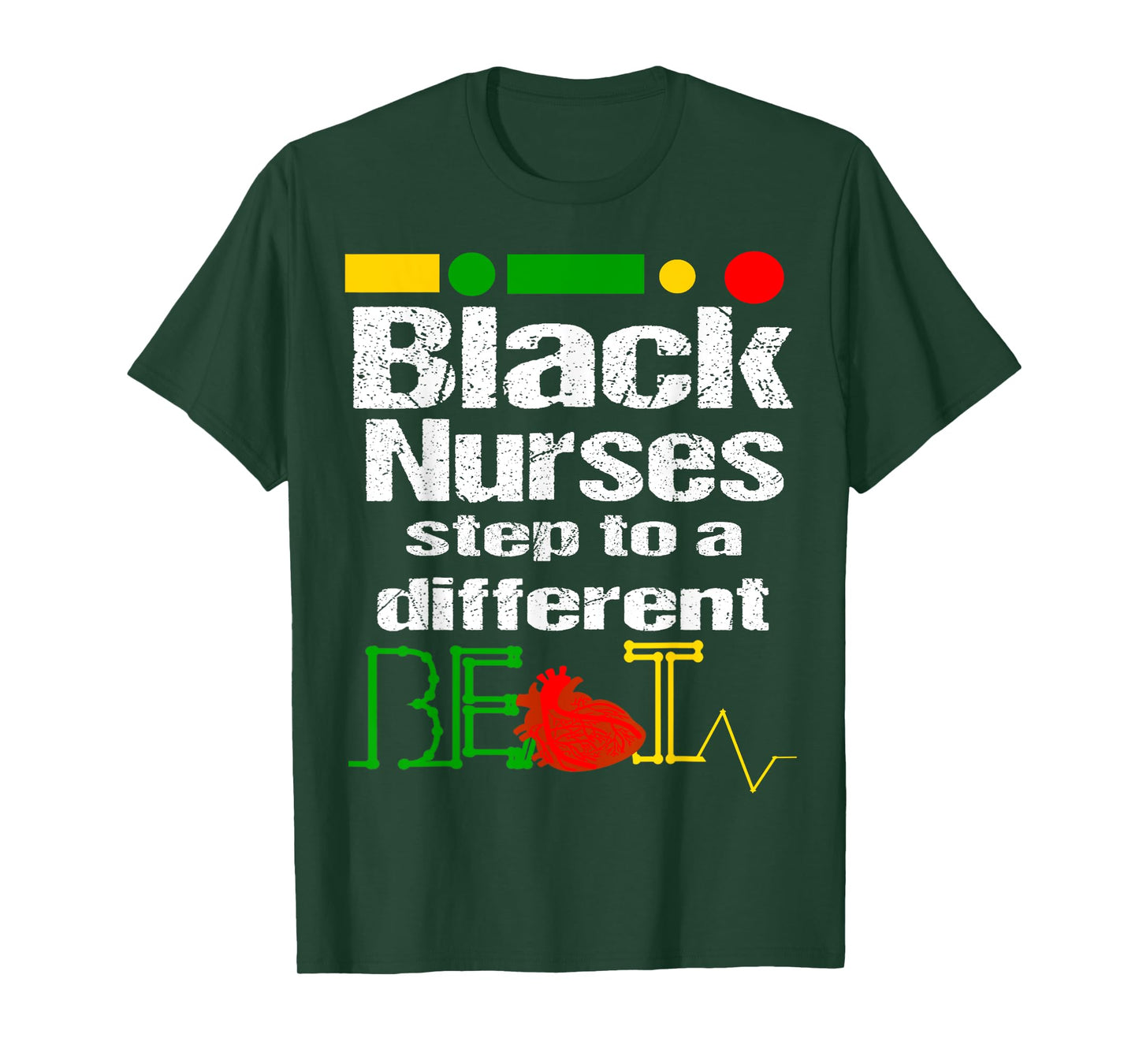 African American Nurse Black History 2023 Pride Afro RN LPN T-Shirt