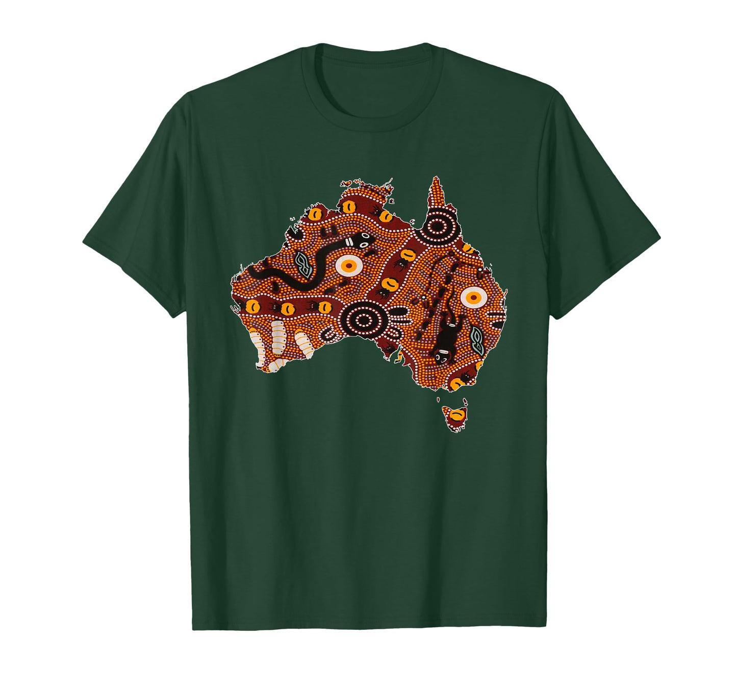 Aboriginal Flag Australia Souvenir Proud Native Aussie Gifts T-Shirt Small