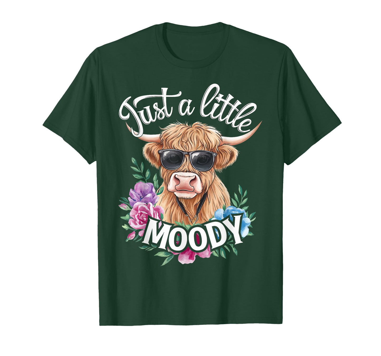 Cow Just A Little Moody T-Shirt