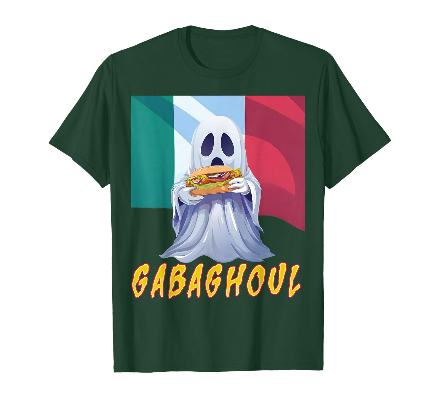 Funny Gabaghoul Gabagool Italian American Halloween Costume T-Shirt