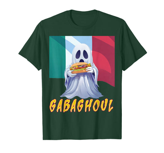 Funny Gabaghoul Gabagool Italian American Halloween Costume T-Shirt