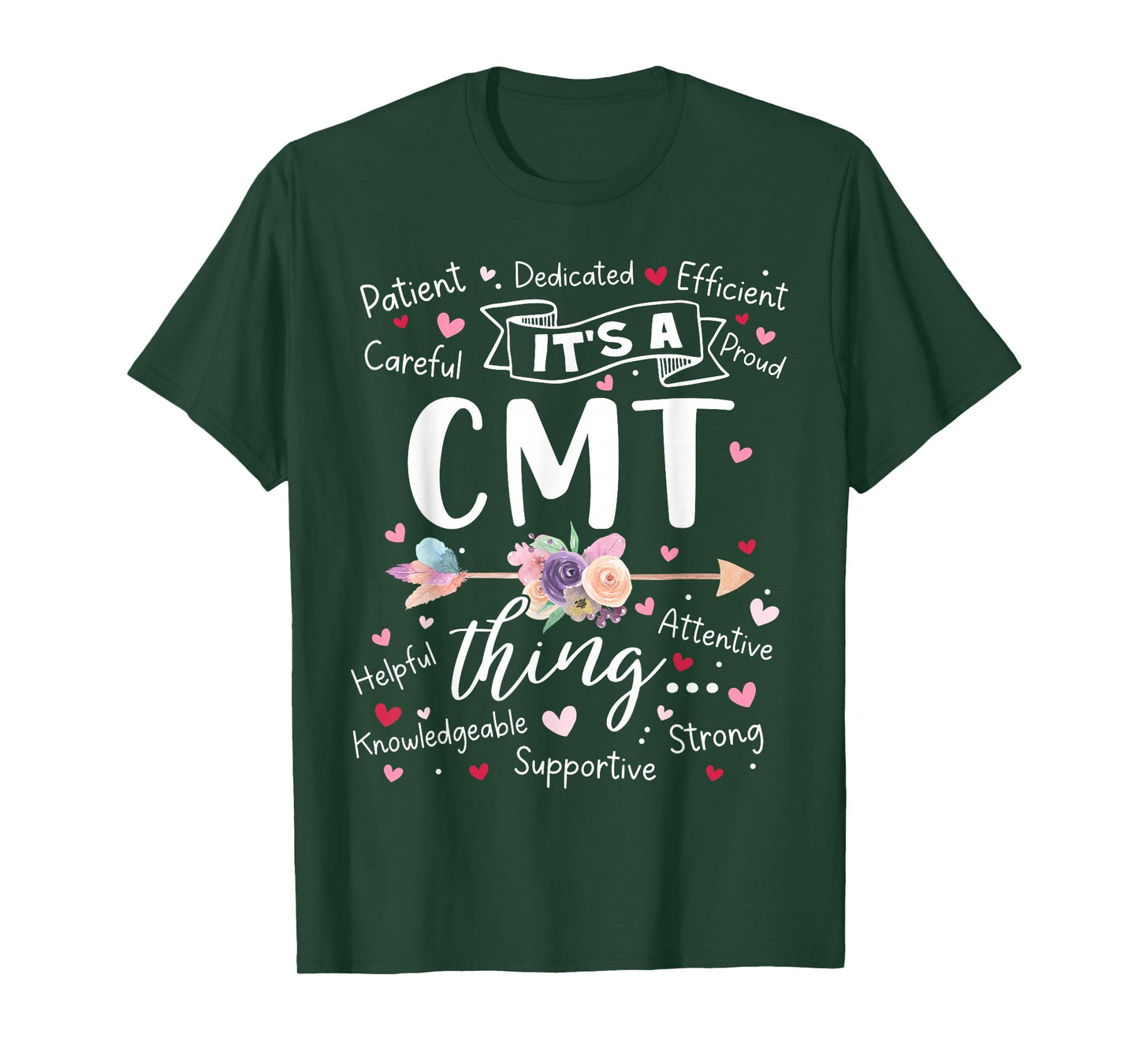 CMT Certified Medication Technician Squad Team Mother's Day T-Shirt