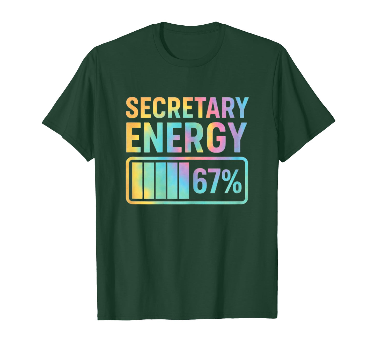 Secretary Energy 67 Percent Secretary Retro Vibes T-Shirt