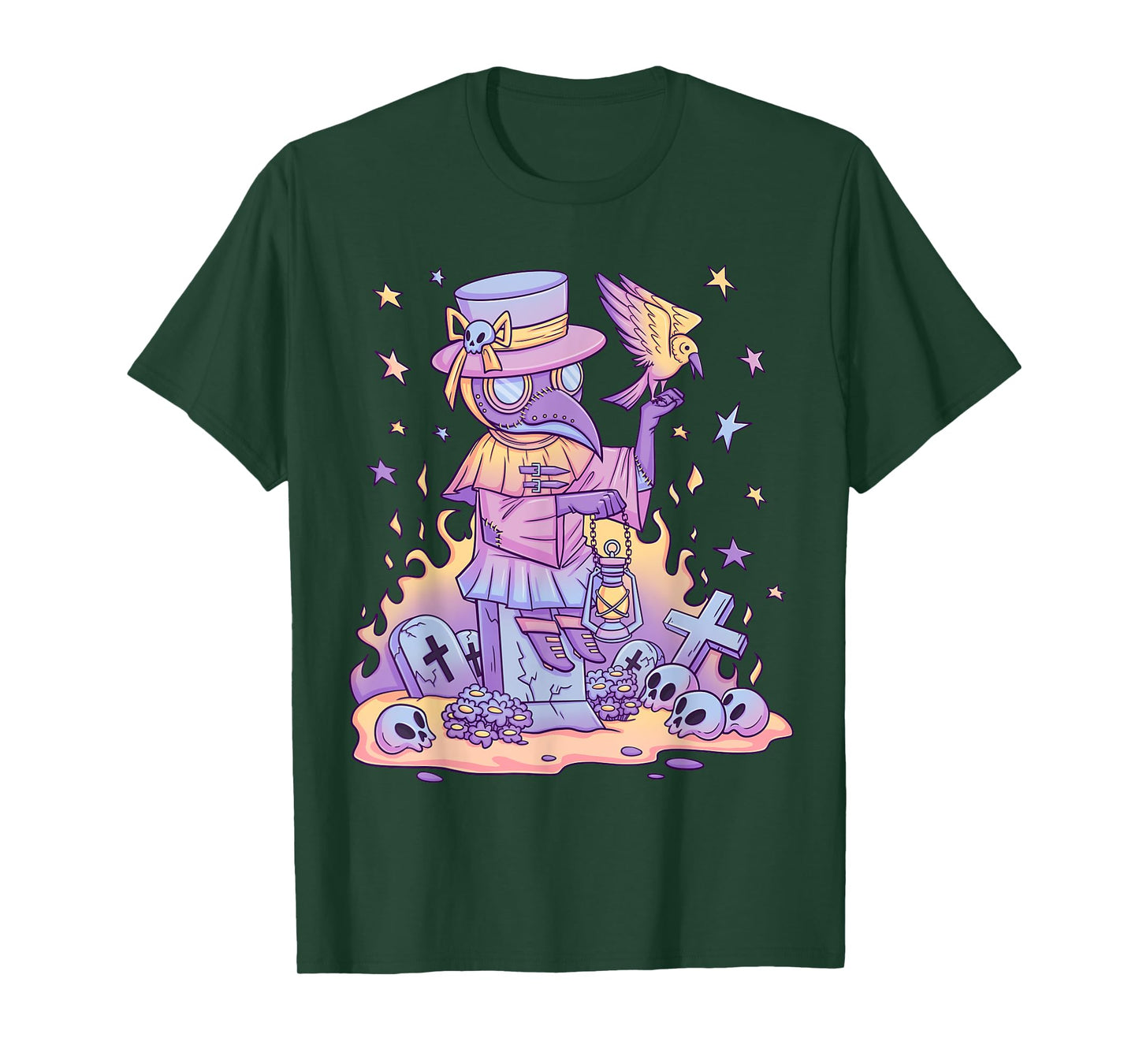 Cute Creepy Doctor Anime Pastel Kawaii Clothing Pastel Goth T-Shirt