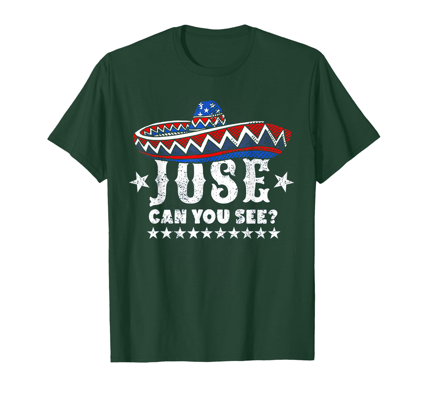 Jose Can You See 4th Of July T-Shirt for Women Men