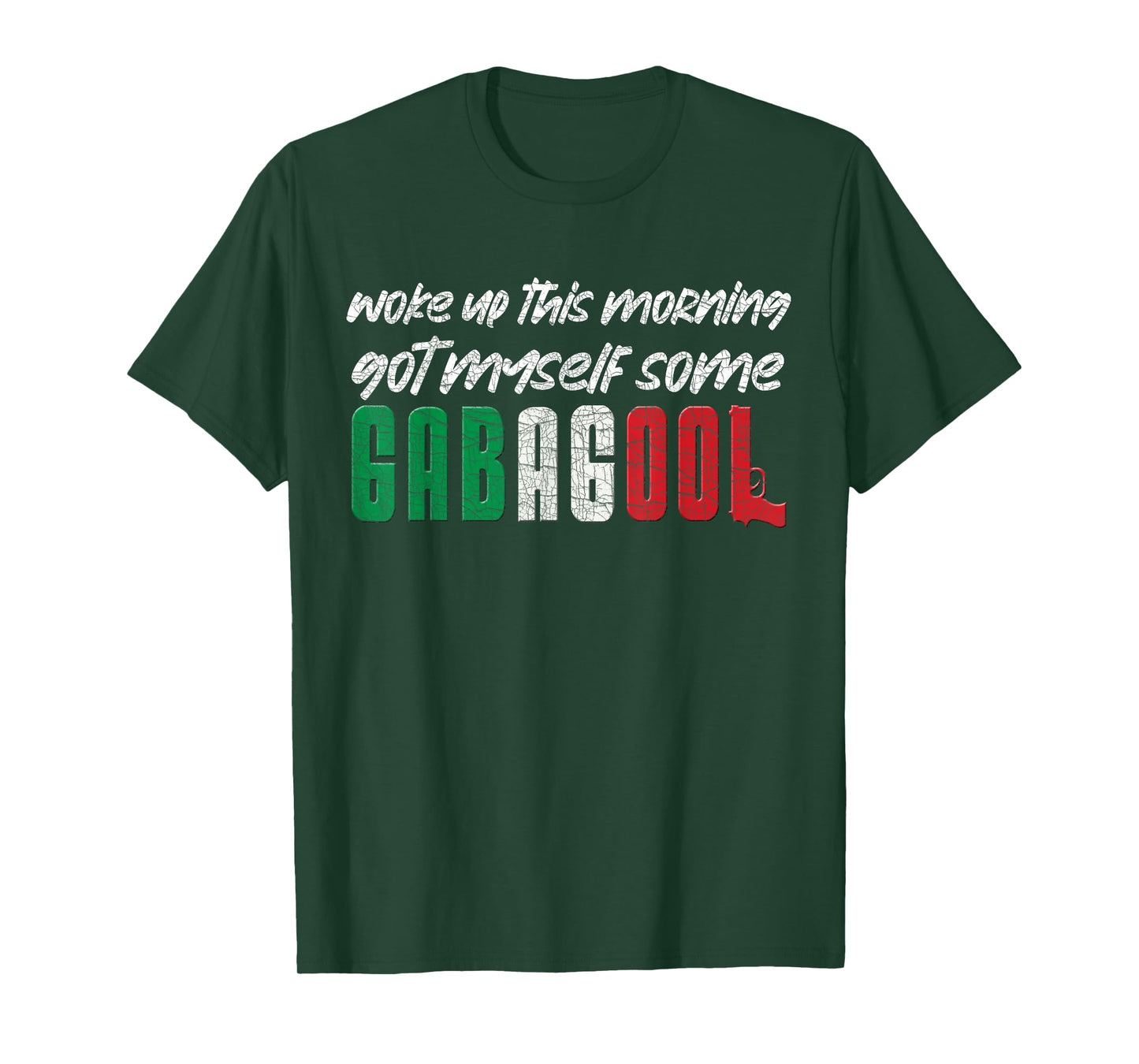Gabagool Italian Pride Funny Quotes Columbus Day Gabagool T-Shirt