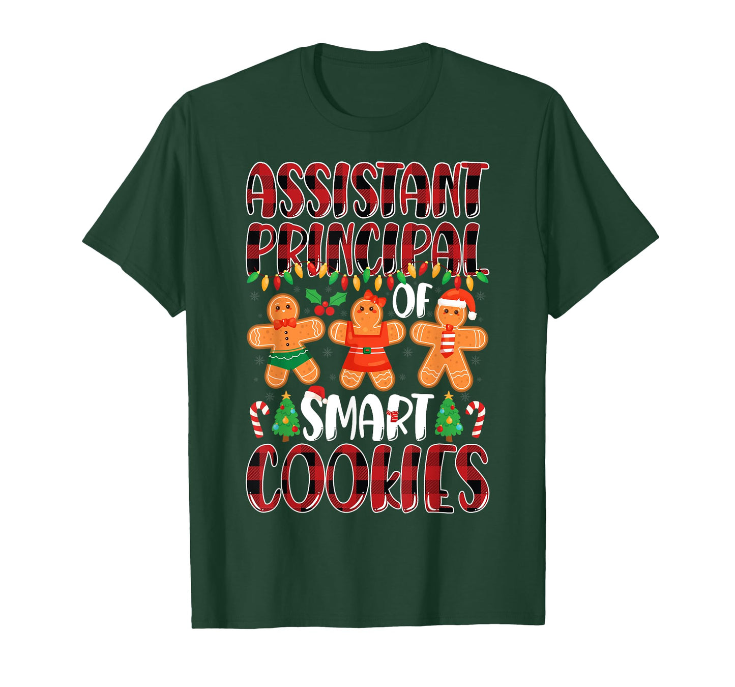 Assistant Principal Of Smart Cookies Xmas Party Christmas T-Shirt