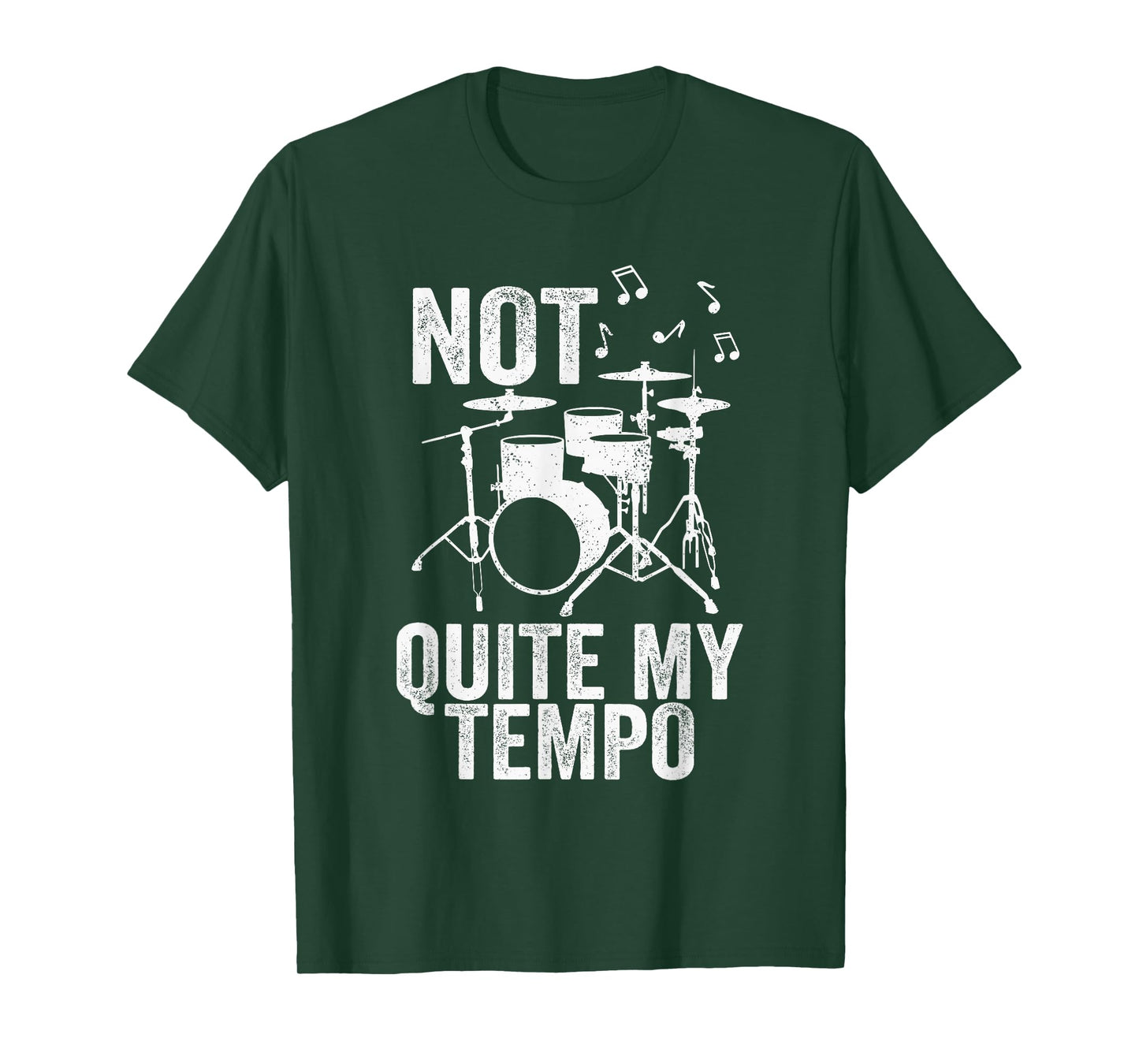 Not Quite My Tempo Music Band Musician Drummer T-Shirt