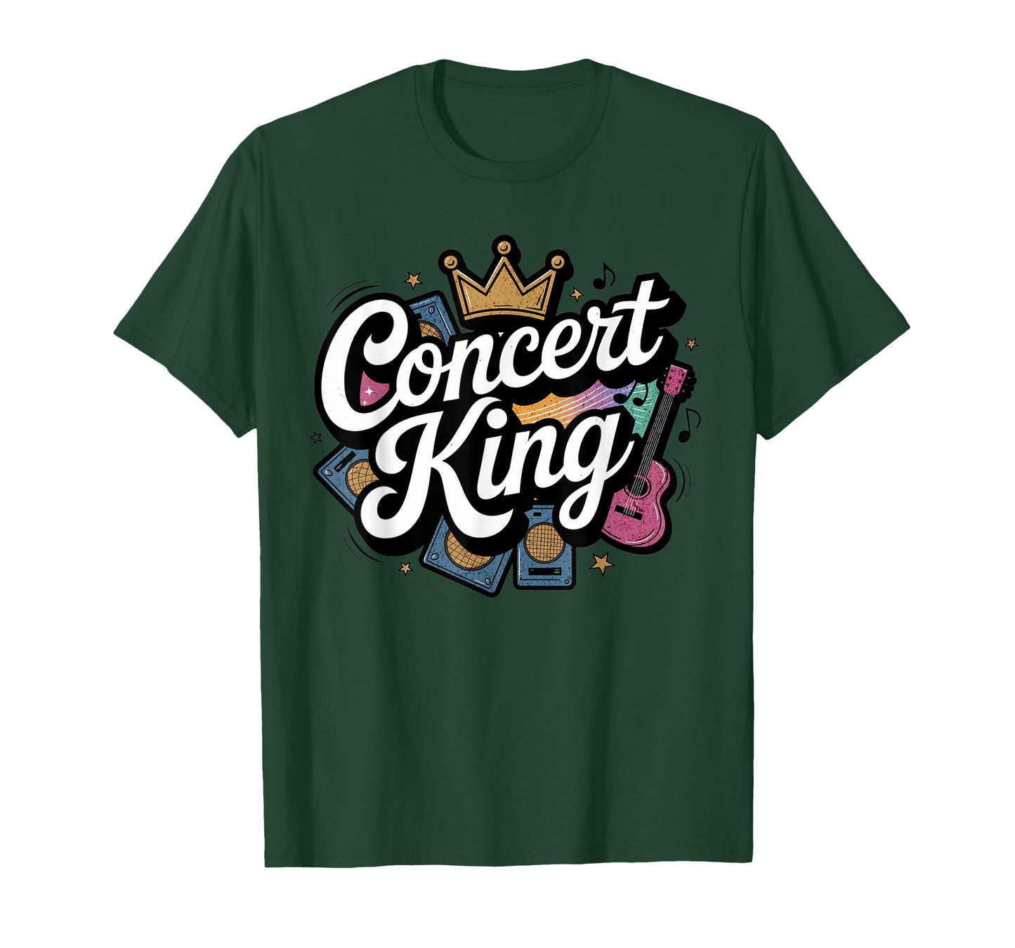 Concert King Festival Music Lover Musician Music T-Shirt
