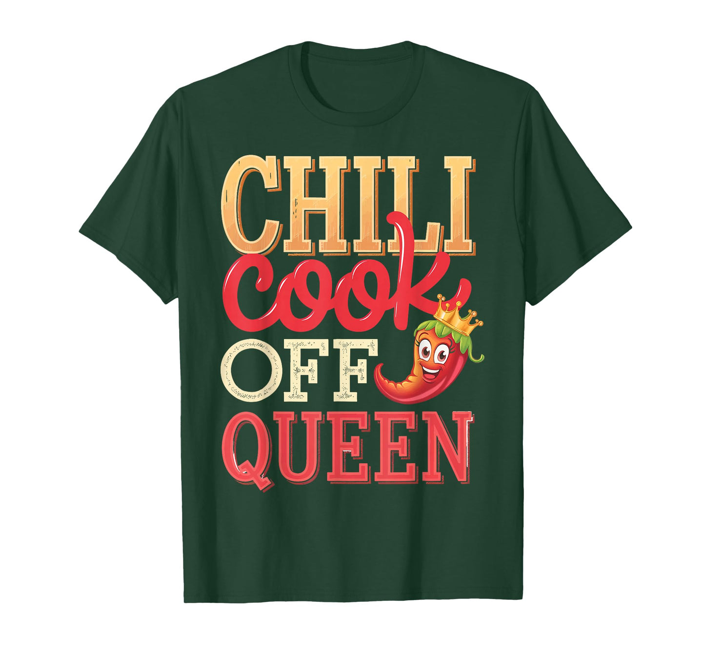 Chili Cook Off Queen T-Shirt