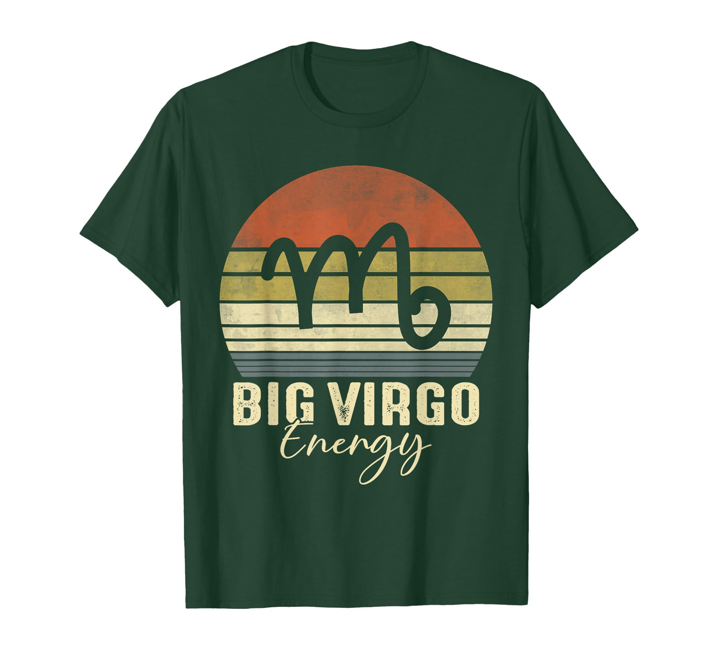 Big Virgo Energy September August Birthday Virgo Zodiac Sign T-Shirt