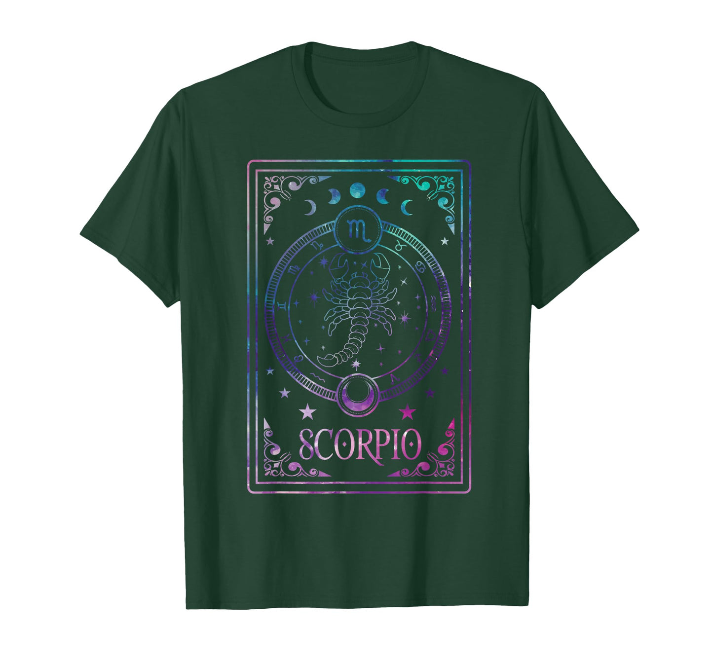 Scorpio Tarot October November Birthday Astrology Zodiac T-Shirt