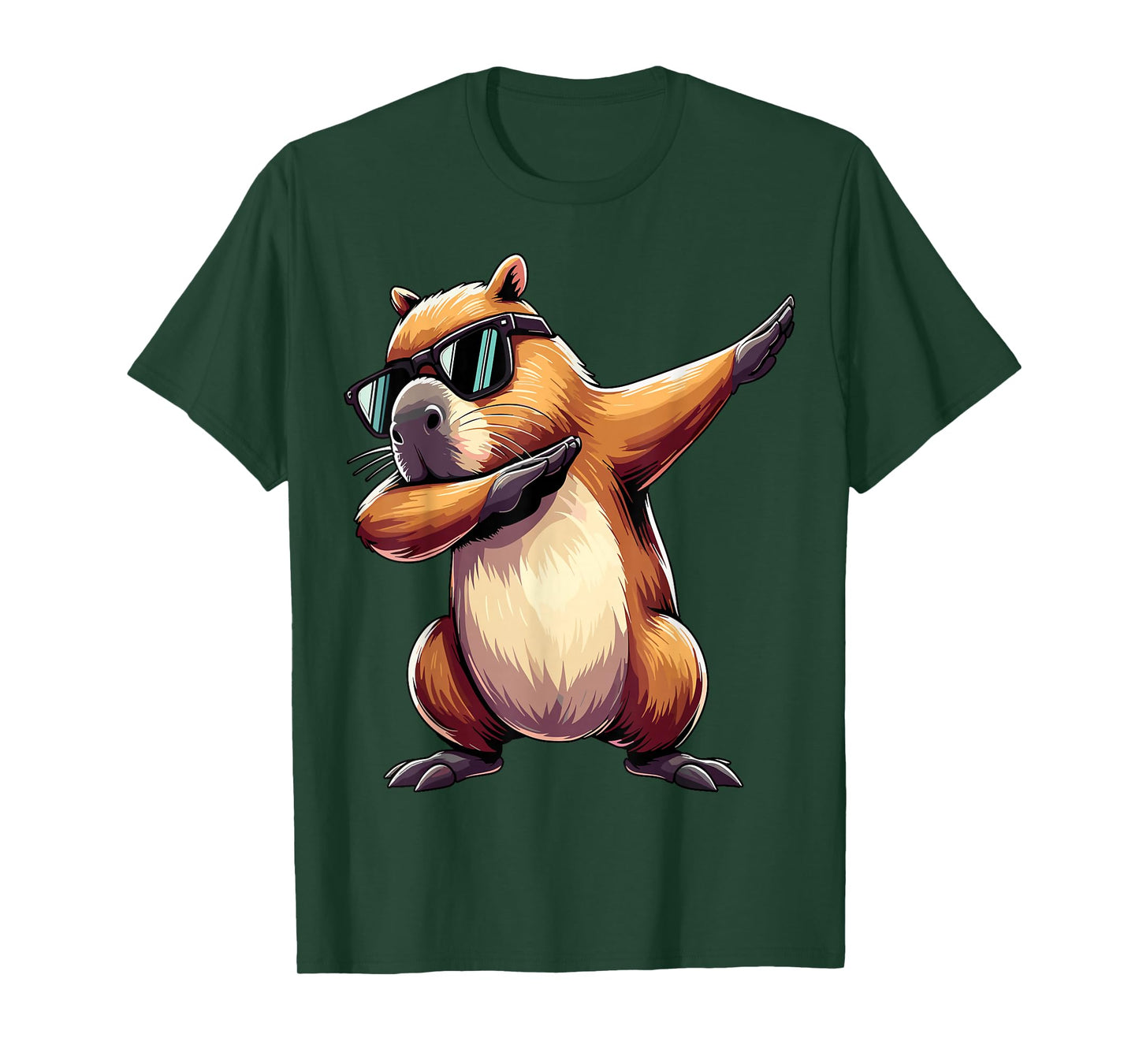 Cute Dabbing Capybara T-Shirt