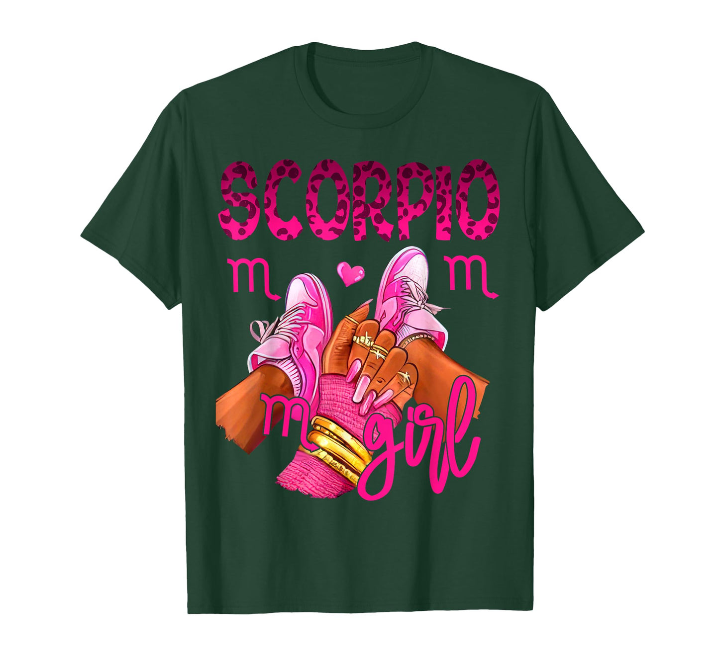 Scorpio Zodiac Birthday Queens Scorpio Horoscope Girls Women T-Shirt